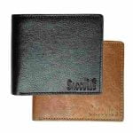 E2005 Genuine leather wallets for men pack of 2